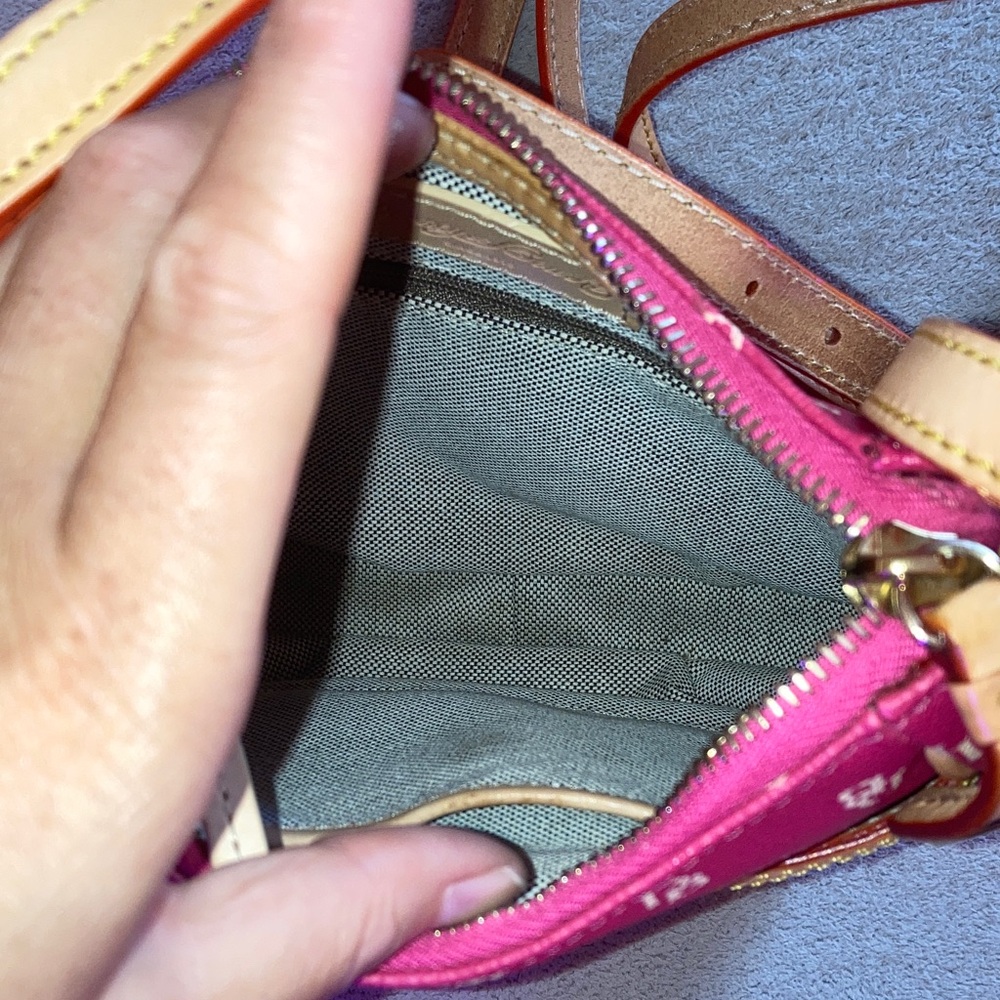 Dooney & Bourke Fuchsia Crossbody Bag - Picture 10 of 16